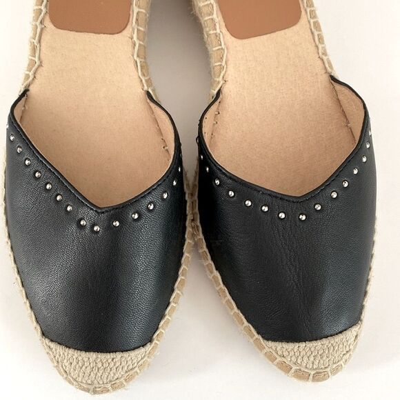 Kanna Made in Spain Leather Espadrille Strap Sandals US 7.5 Preppy Coastal Boho - Picture 3 of 10